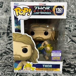 Funko Pop - Marvel Studios - Thor Love and Thunder Thor (#1261, New, Box Damage)
